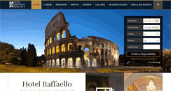 Desktop Screenshot of hotelraffaello.it